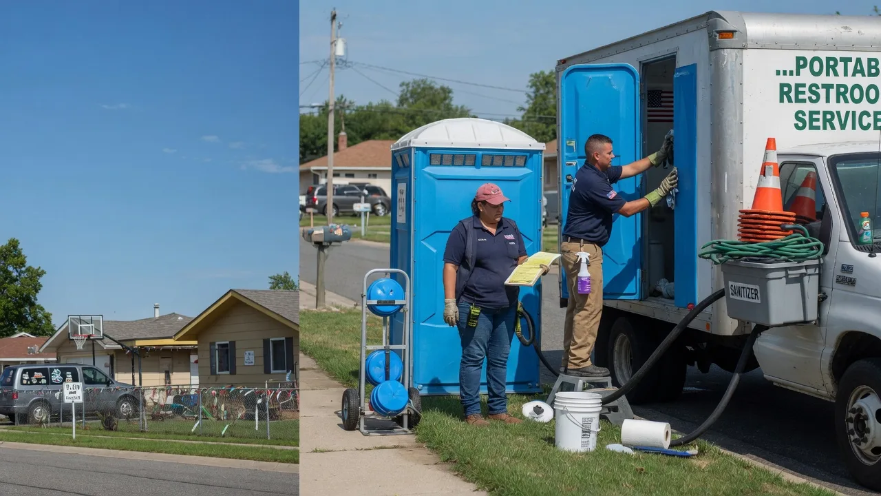Portable Toilet Rental in Sheldon, MO near me